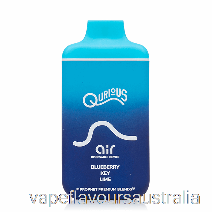 Vape Flavours Australia Qurious Air 6000 Disposable Blueberry Key Lime